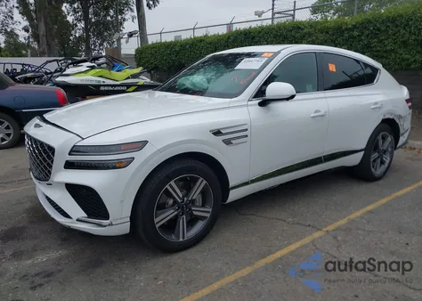 2025 Genesis Gv80 Coupe 3.5T V6 Awd из США, поврежденный, VIN KMUJAESC8SU226429